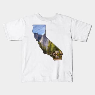 California (Yosemite National Park) Kids T-Shirt